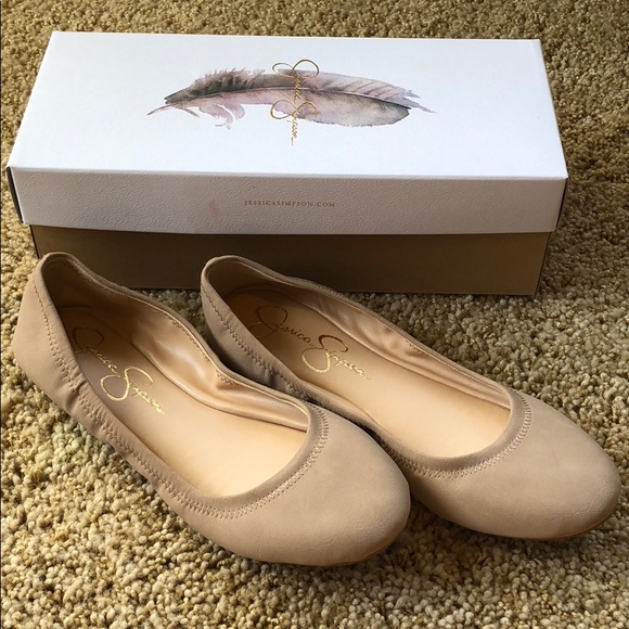 jessica simpson evalin flats